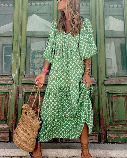 Merel™ - Bohemian maxi-jurk