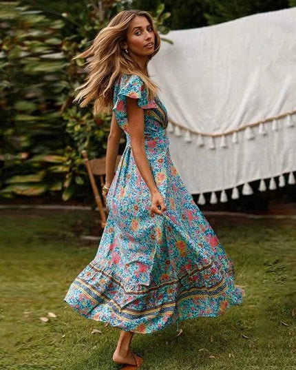 Veronica™ - Maxi Jurk Met Hoge Split
