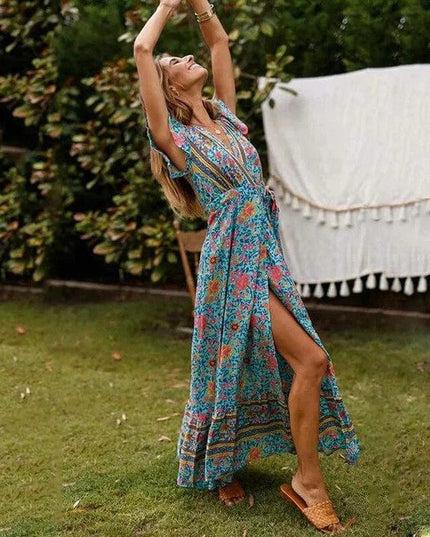 Veronica™ - Maxi Jurk Met Hoge Split