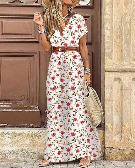 Frouke™ - Maxi Ibiza Jurk - Inclusief riem