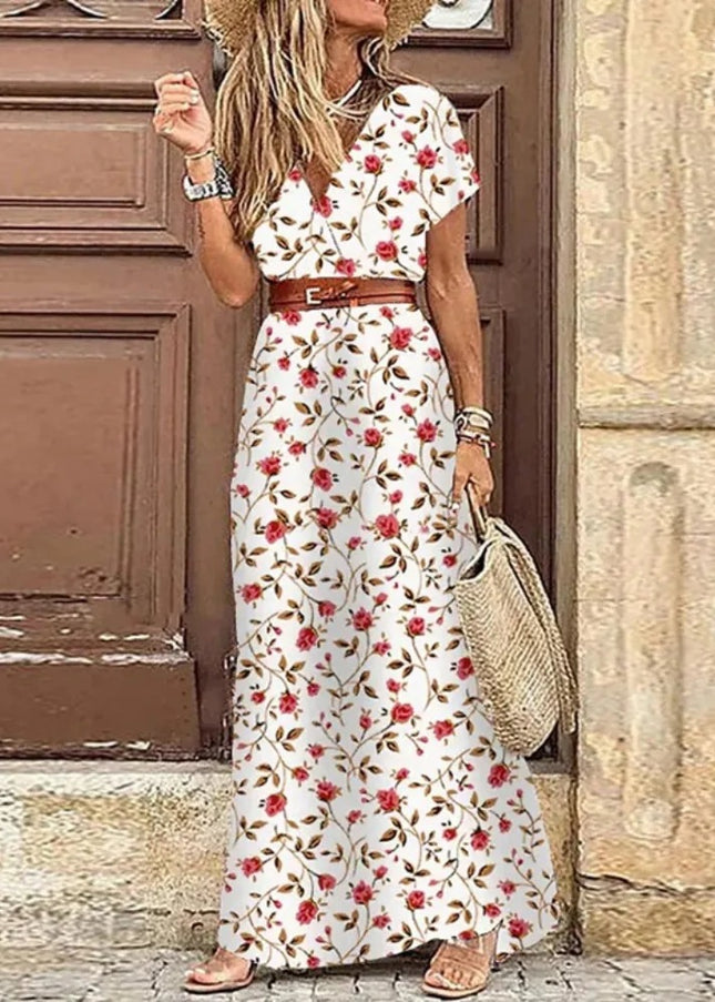 Frouke™ - Maxi Ibiza Jurk - Inclusief riem